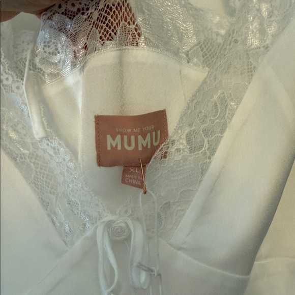 Show Me Your MuMu White Lace Chemise - Picture 2 of 4